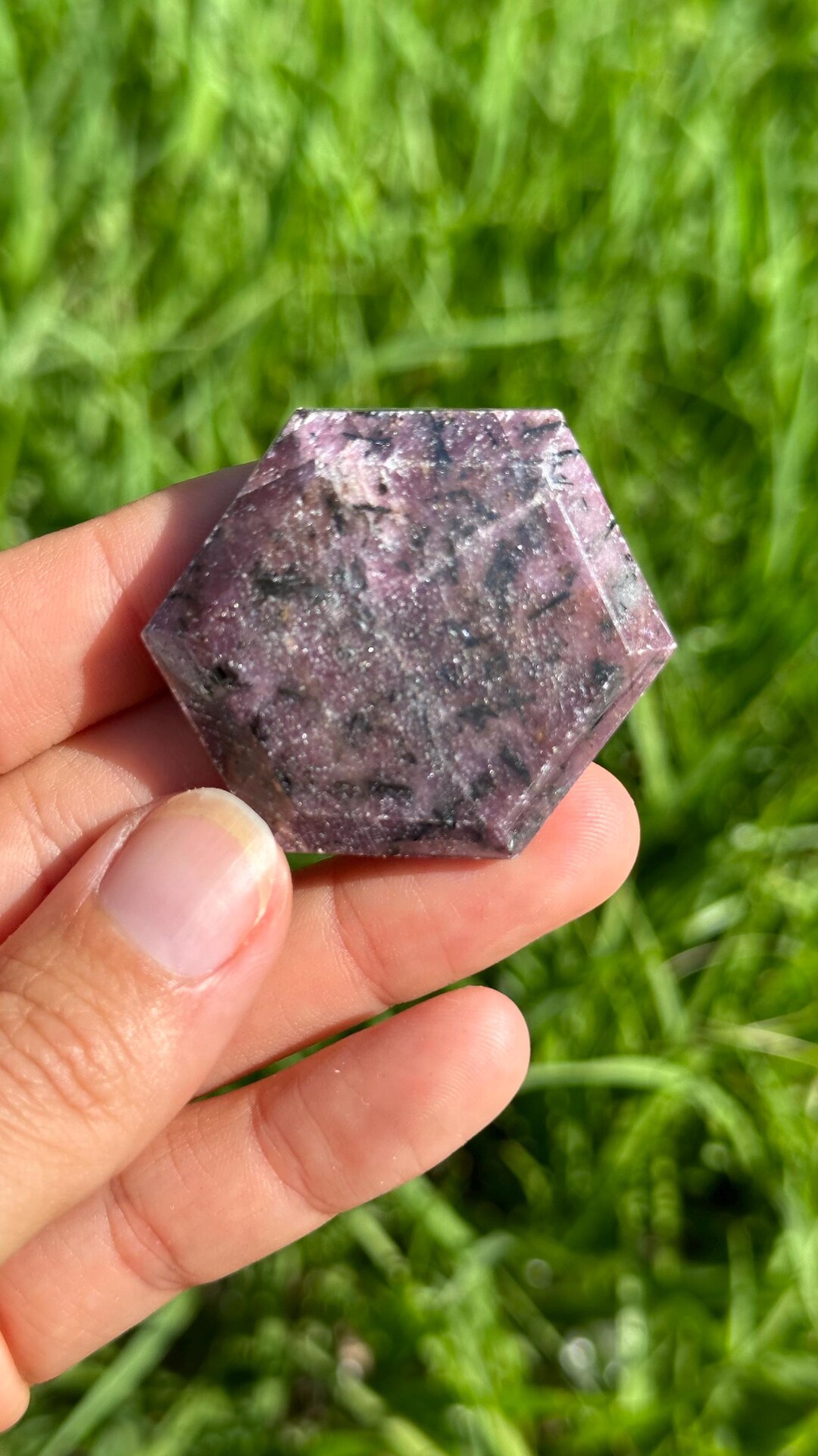 Ruby Hexagon, Hexagonal Ruby From India - Etsy