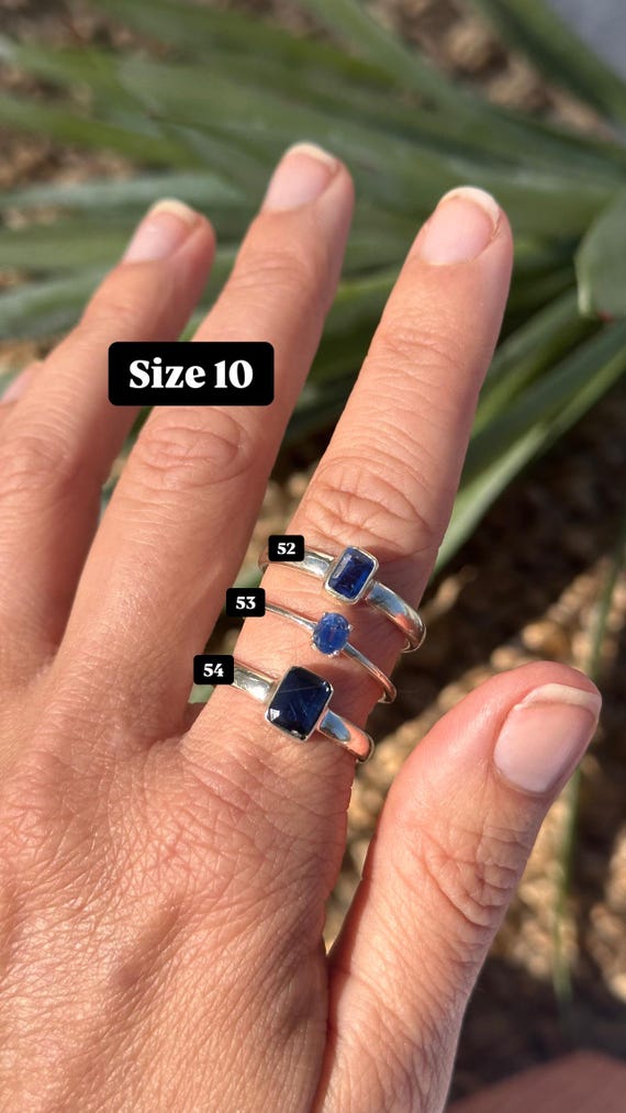 【LOOT】VIK kyanite 藍晶石リング SWE 925×750 LOOT】VIK kyanite 藍晶石リング SWE 925×750