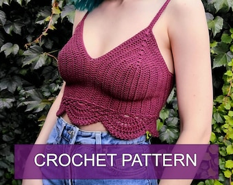 ROSEMARY CROP TOP Crochet Pattern