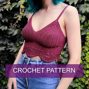 ROSEMARY CROP TOP Crochet Pattern