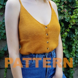 BASIC TANK TOP Knit Pattern