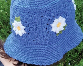 SOMBRERO DE PESCA COSMOS / Patrón de crochet