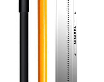 1000x Heat shrink bands sleeves + perforation 190mm x 10.5mm Eyeliner Glue Pen