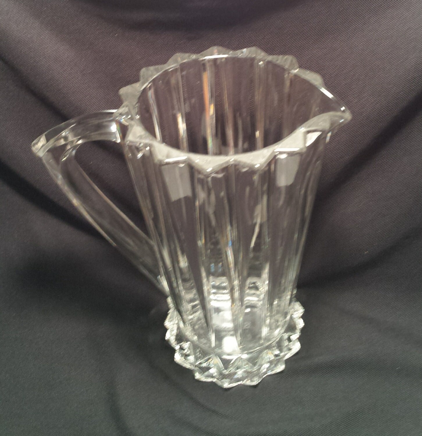 Rosenthal Lead Crystal Pitcher Stunning made in Germany Etsy