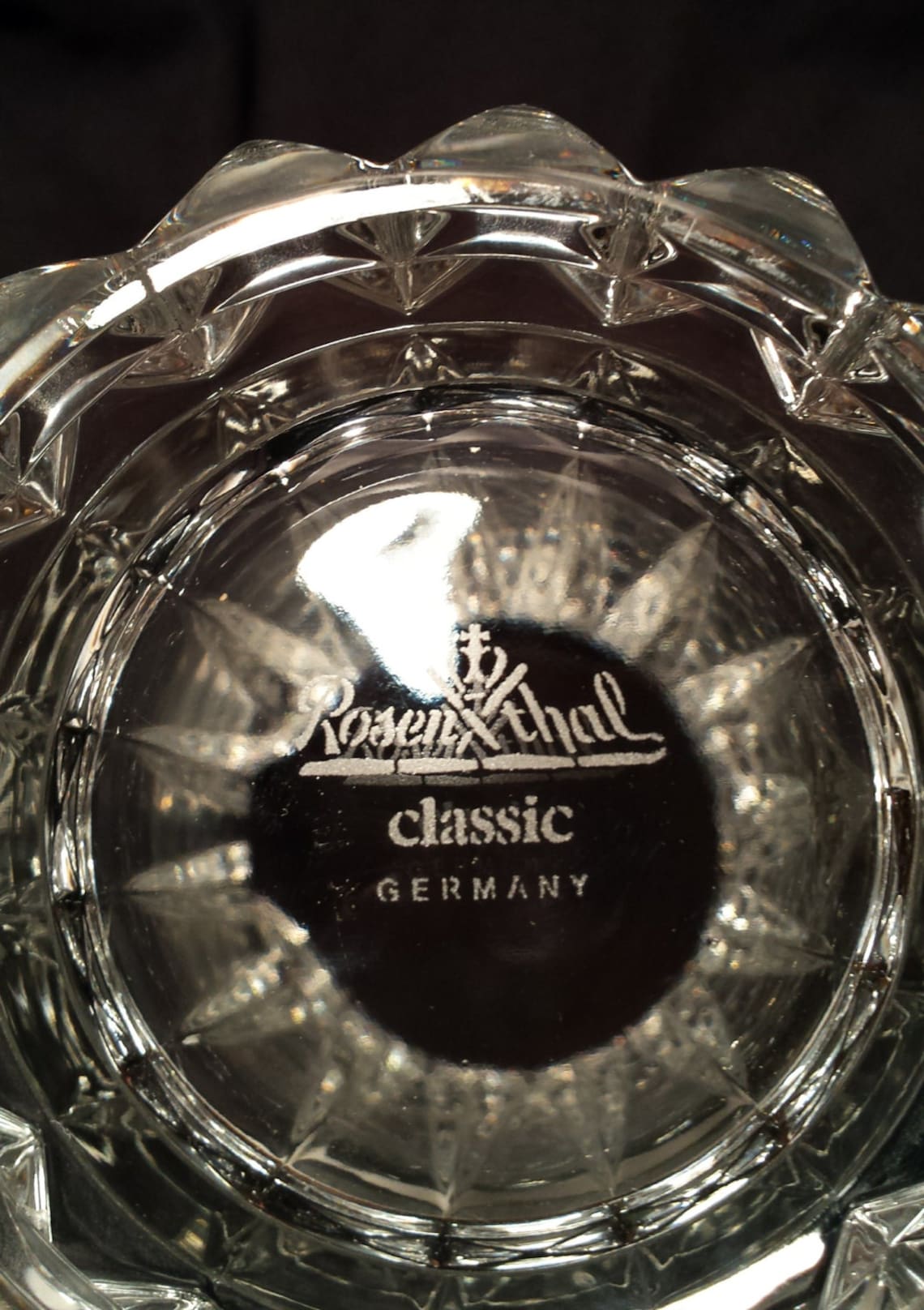 Rosenthal Lead Crystal Pitcher Stunning made in Germany Etsy