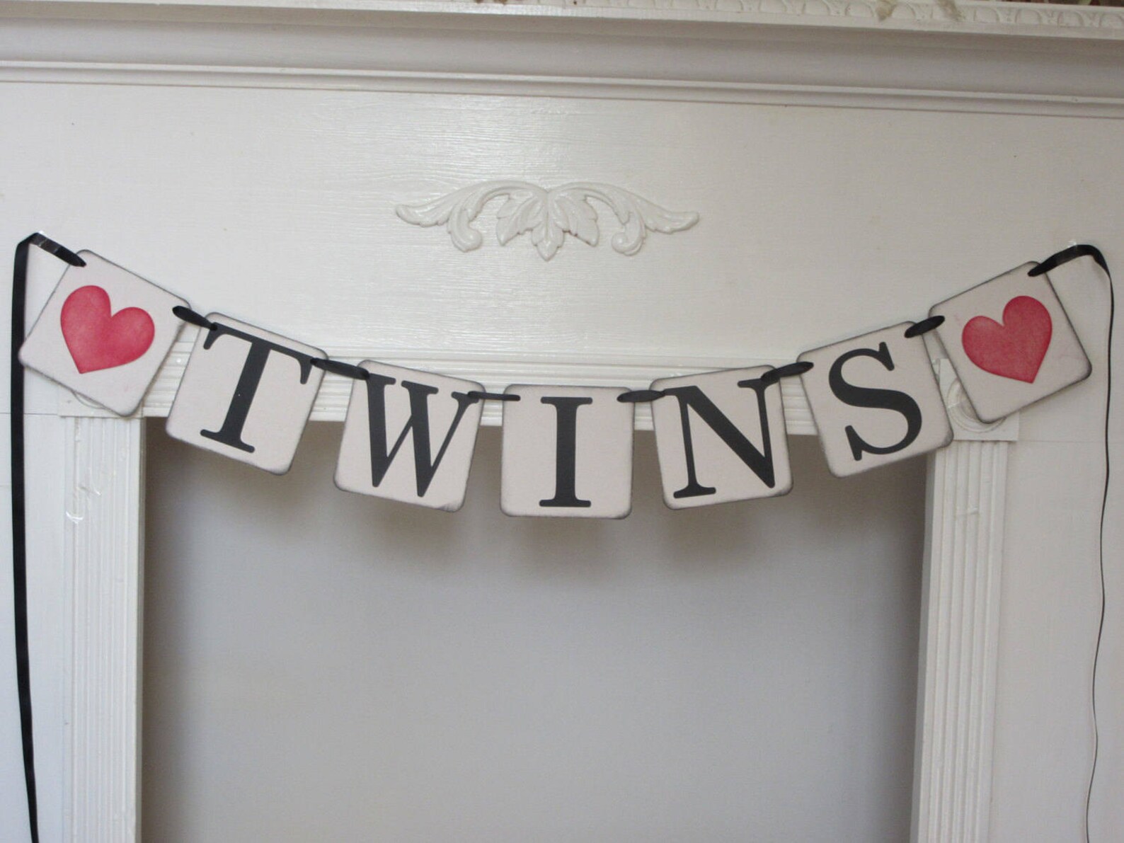 Twins Baby Shower Banner Twins Banner New Baby Banner - Etsy