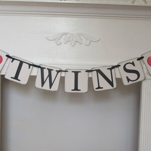 Twins Baby Shower Banner Twins Banner New Baby Banner - Etsy