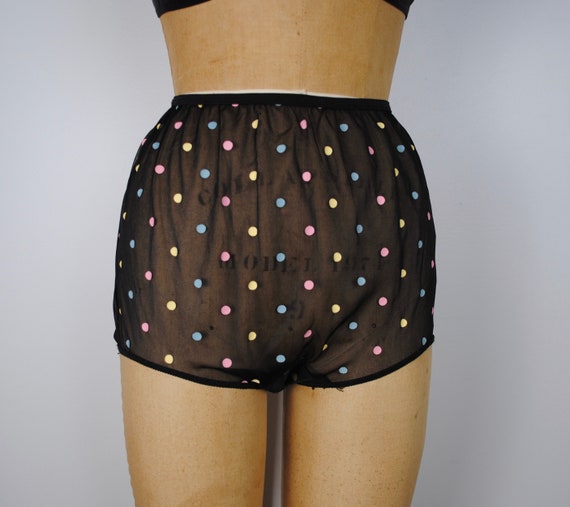 50s Polka Dot Deadstock Panties - RARE Vintage 19… - image 3