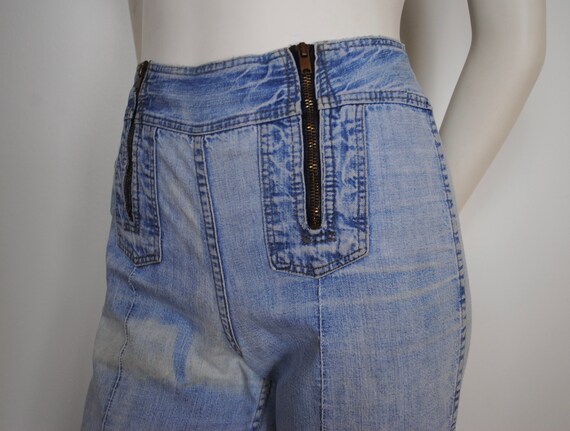 70s Wrangler Jeans - Vintage 1970s Double Front Z… - image 3