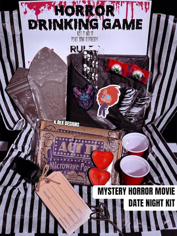Mystery Horror Movie Date Night Bundle: Age 21+