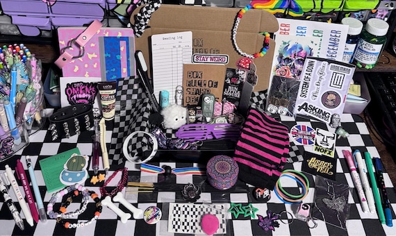 Box Full Of Sharp Objects Mystery Bookish & Accessory Bundle