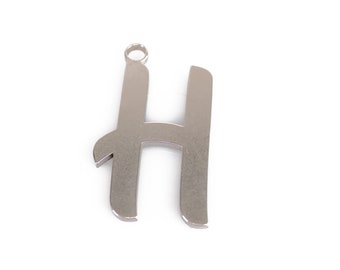 Letter 'H' keychain porte-clés Schlüsselanhänger Gift keyring