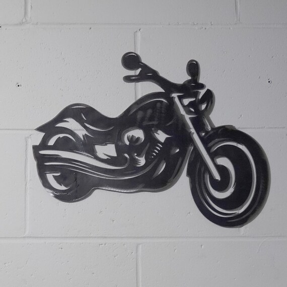 Motorbike Transporter Fast Art Solid Steel Metal Hand Etsy
