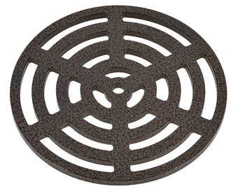 Square or Round Steel Metal Antique Copper drain cover gully grid grate powder coated