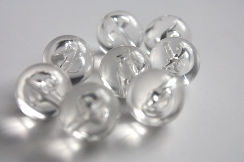 20mm crystal clear acrylic beads / extra large 20mm round | Etsy