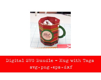 Holiday mug | Treat Mug | Christmas Sweet cup | SVG | Digital file