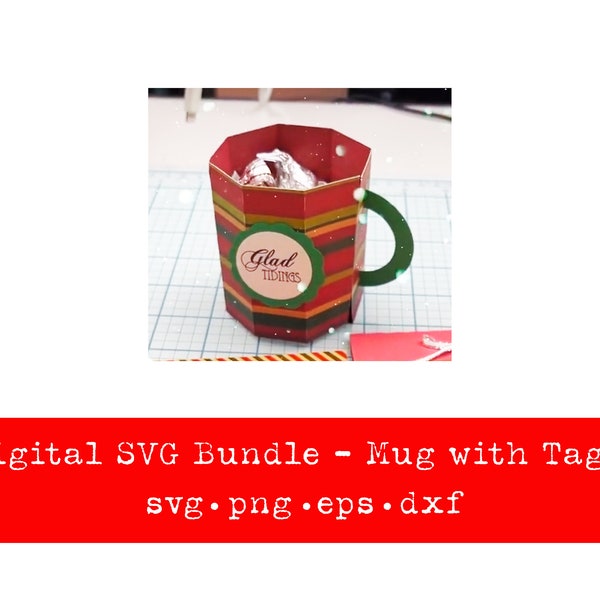 Holiday mug | Treat Mug | Christmas Sweet cup | SVG | Digital file