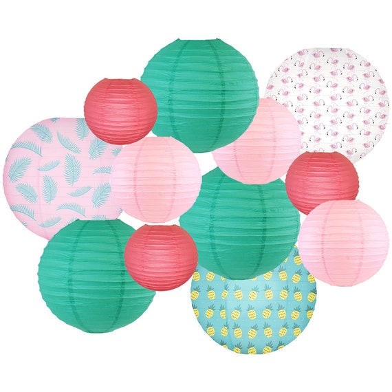 printed paper lanterns