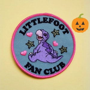 Land Before Time Littlefoot Iron On Patch image 1