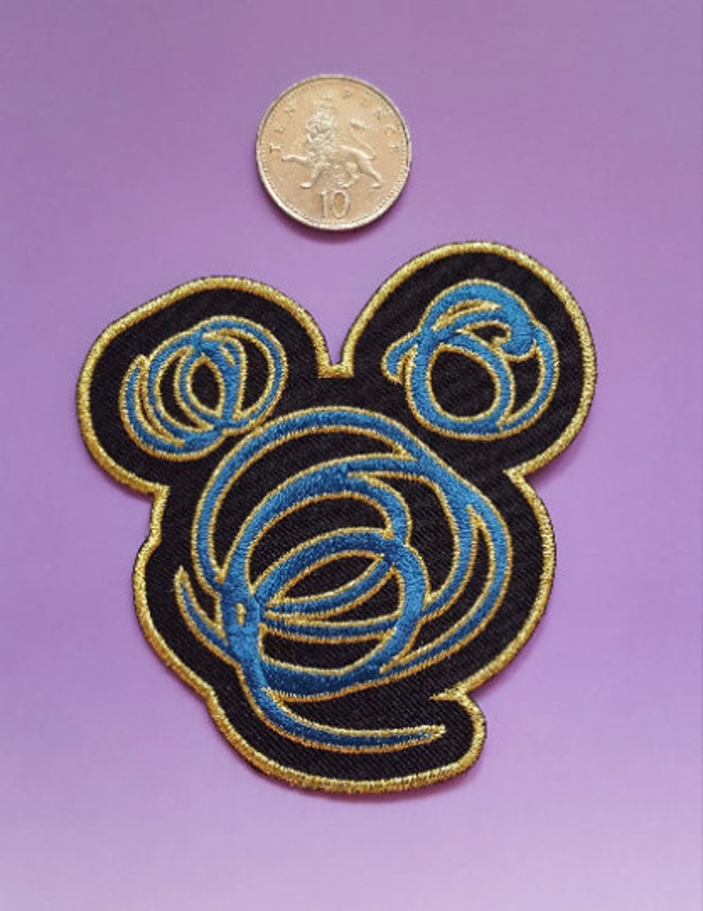 Disney Quest Hurricane Custom Iron On Patch
