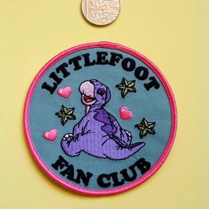 Land Before Time Littlefoot Iron On Patch image 2
