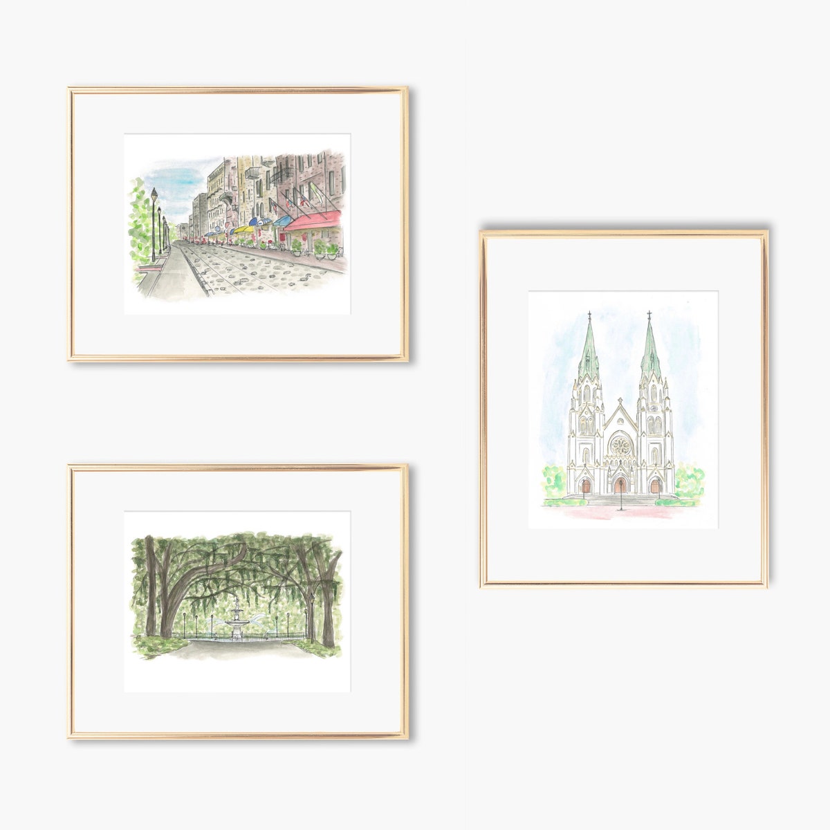 Savannah Collection: St. Johns Cathedral