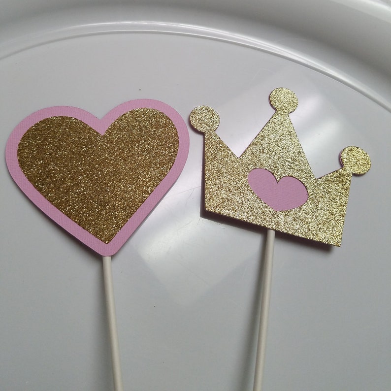 Princess Centerpiece Sticks, Crown Centerpiece Sticks, It's a Girl Baby ...