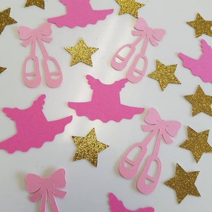 Ballerina confetti, ballerina table scatter, ballerina birthday, ballerina party, ballerina party decorations, ballerina shower