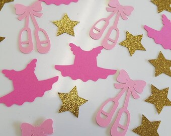 Ballerina confetti, ballerina table scatter, ballerina birthday, ballerina party, ballerina party decorations, ballerina shower