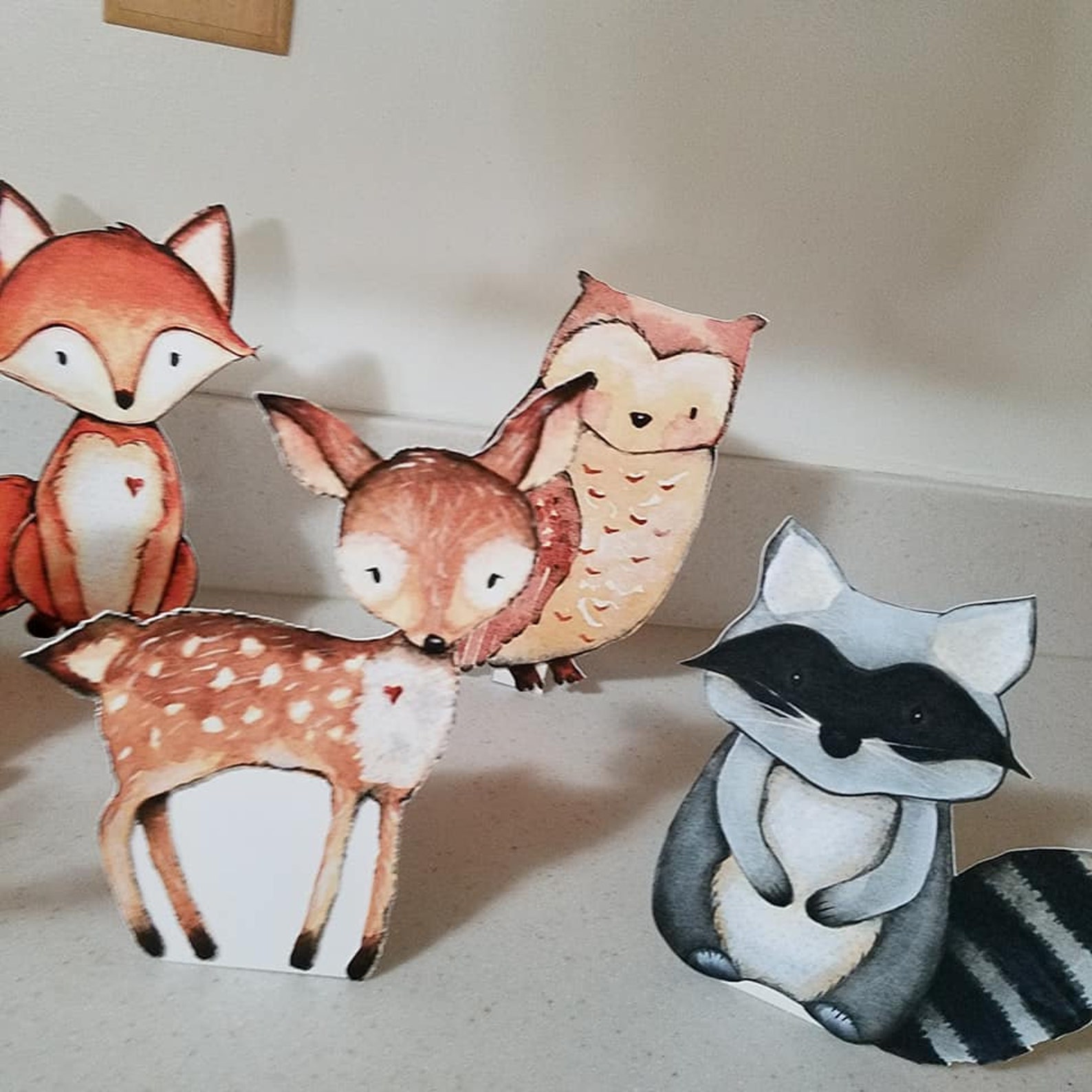 Heeton Woodland Baby Shower Party Supplies Decorations Creatures Fox...