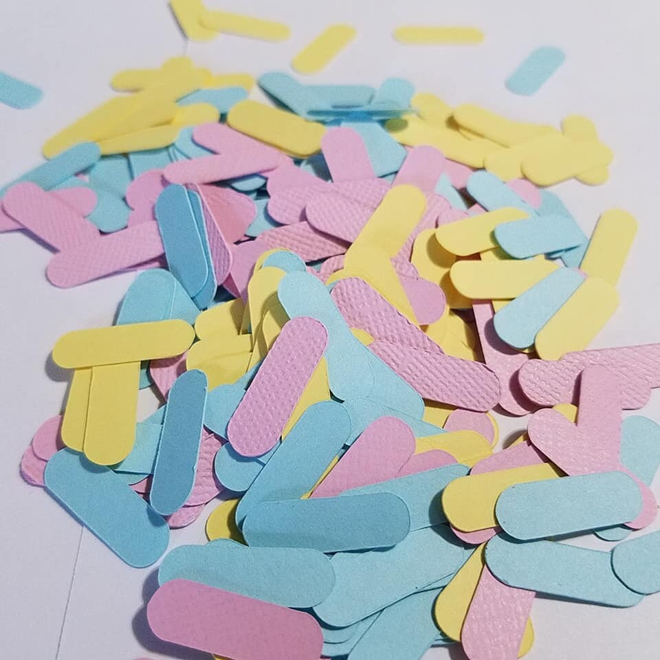 Sprinkle confetti, Ice cream party, Ice cream birthday, Ice cream decorations, confetti, ice cream cone party, ice cream cone decor