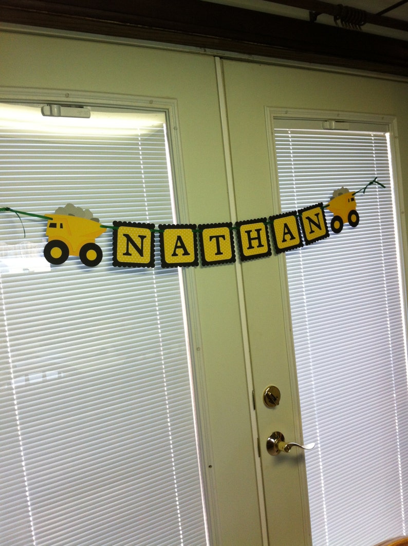 Construction banner