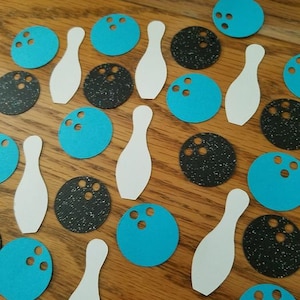 Bowling confetti, bowling ball confetti, Bowling party, Bowling ball party decorations, bowling party, bowling pin decor