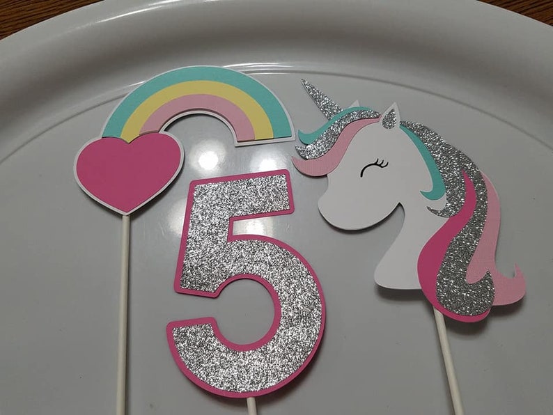 Unicorn Unicorn centerpiece Unicorn birthday banner Unicorn party Unicorn pary decorations