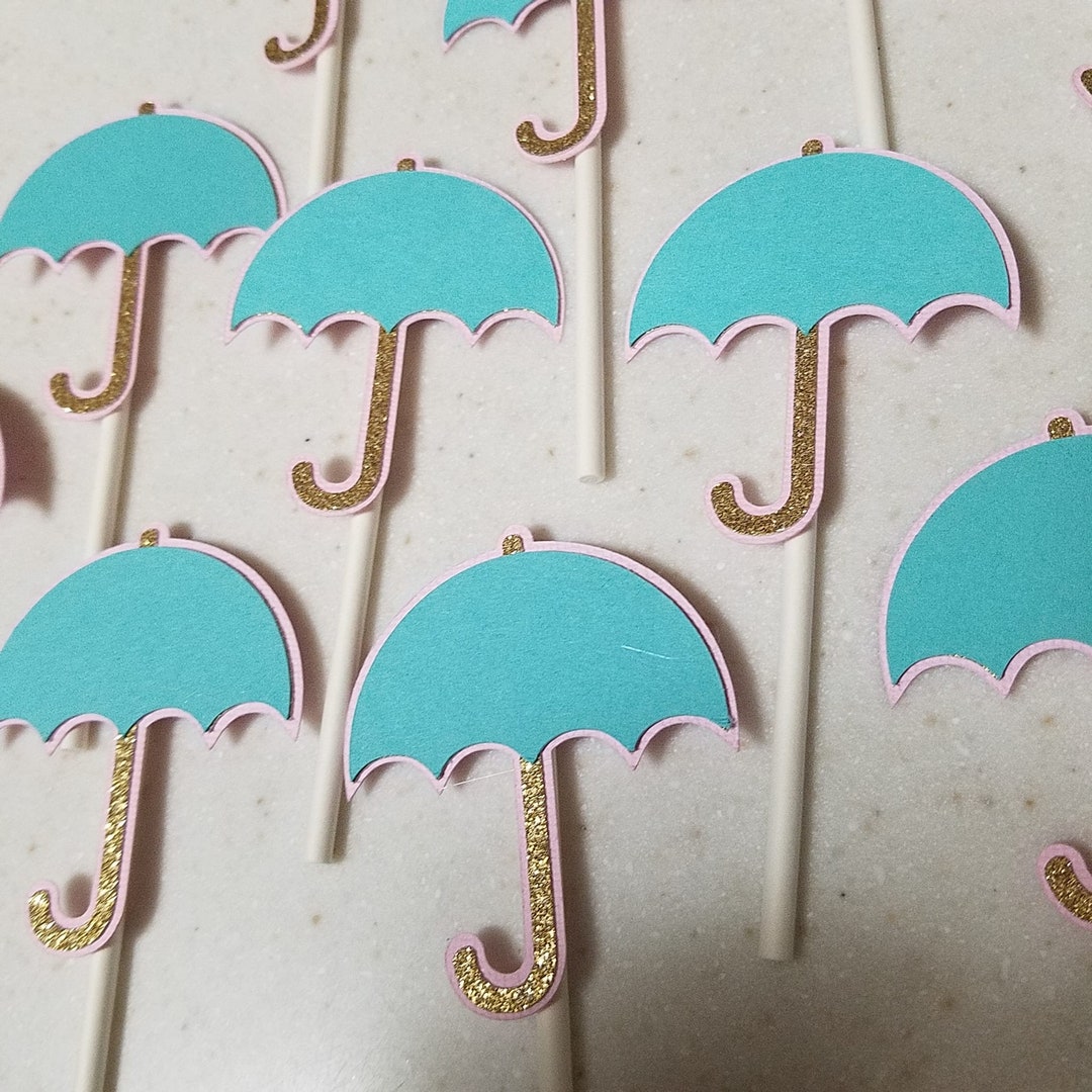 Dessert Cupcake Pattern Print Foldable Umbrella