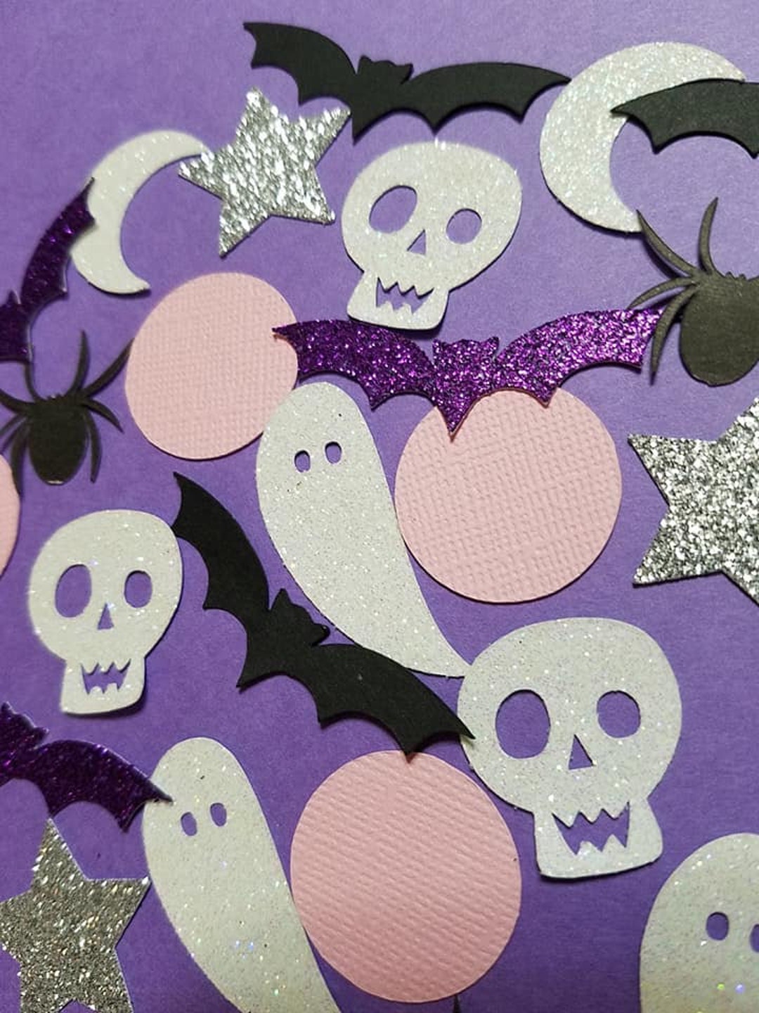 Halloween Confetti Ghost Confetti Bat Confetti Halloween Etsy UK