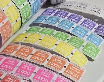Ticket Ephemera Pack 160 tickets, Tickets for scrapbooking, tickets for Junk journals