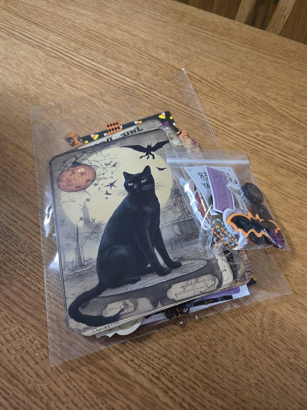 Halloween Junk Journal Kit, Halloween Journal Kit, Halloween ...