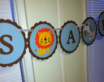 Safari Its a boy banner, Safari its a boy, safari baby decorations, safari party, safari birthday, safari baby shower, safari decorations