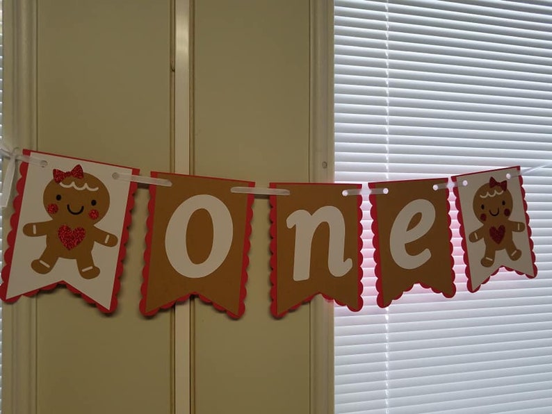 Gingerbread Man Banner Gingerbread Banner Gingerbread | Etsy