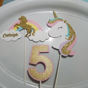 Unicorn centerpiece, Unicorn birthday banner, Unicorn pary decorations, Unicorn party, Unicorn