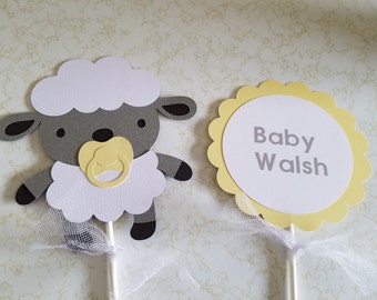 Lamb centerpiece sticks