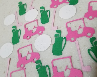 Golf confetti, golf table scatter, girl golf party decorations, golf party, golf birthday, golf table decor, golf, confetti,
