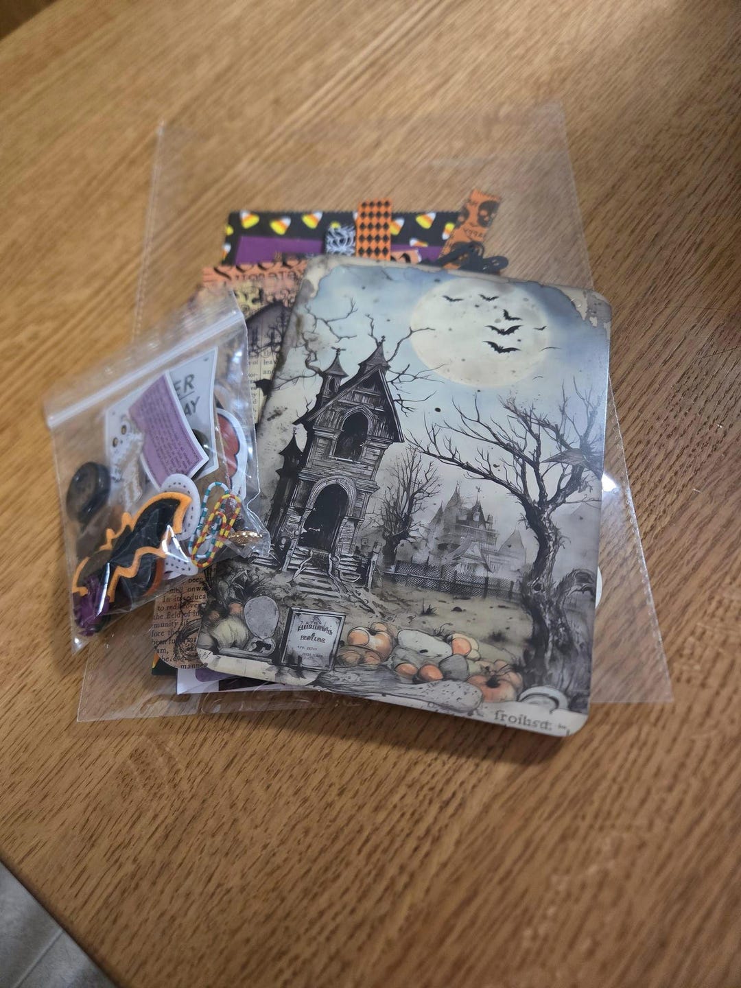 Halloween Junk Journal Kit, Halloween Journal Kit, Halloween ...