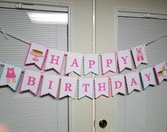 Pancakes and Pajamas birthday banner, Pancakes and pajamas party, Pancakes and pjs banner, pancakes and pajamas decorations