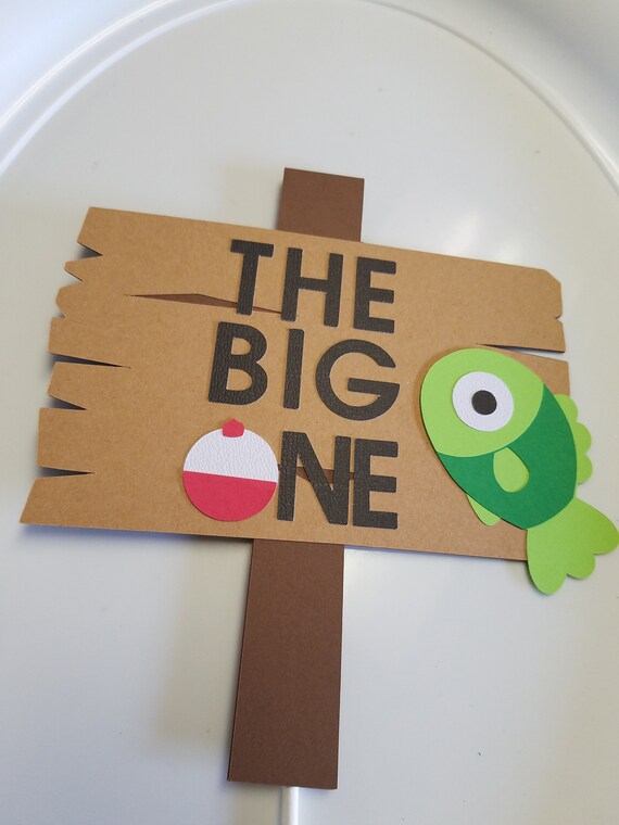 Fish Cake Topper Fish Banner Fish Party Package Fish Party Etsy