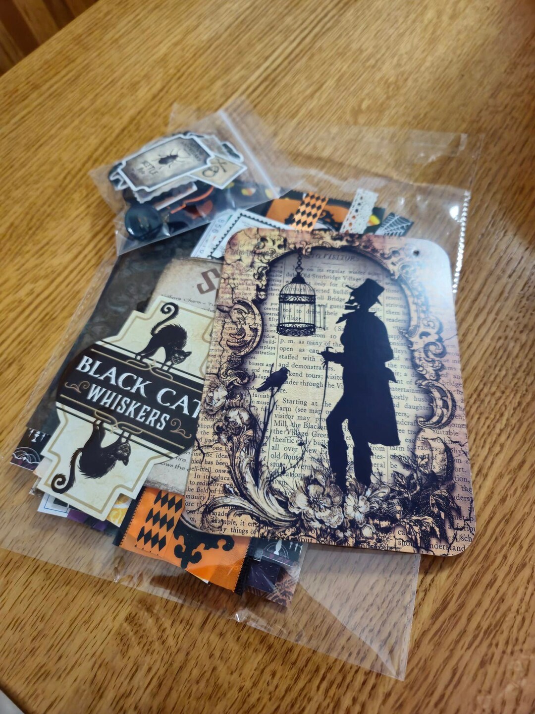 Halloween Junk Journal Kit, Halloween Journal Kit, Halloween ...