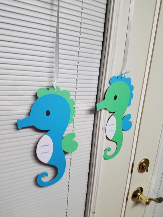 Under The Sea Ceiling Hangers Under The Sea Birthday Party Etsy