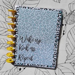 SOFORTIGER DOWNLOAD, Classic Happy Planner Leopard Print Printable Cover / Dashboard