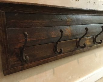 Repurposed coat rack | Etsy